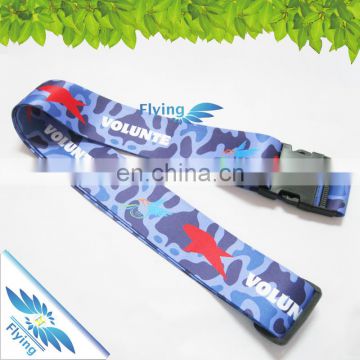 Personalized Durable Luggage Straps with Plastic Buckle Lock