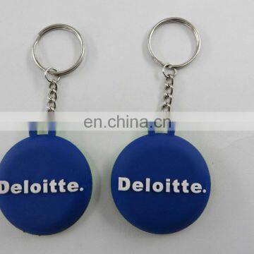 Custom Double Sides 3d Embossed Logo Pvc Keychains photo-2