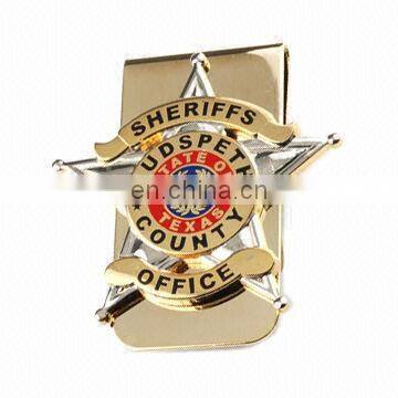Promotional Gift Hot Sale Men Custom Logo Gold Metal MONEY CLIPS