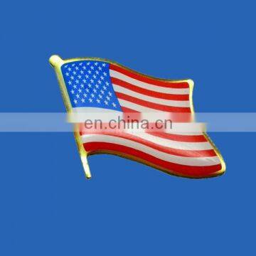 Custom Print Cheap Flag Pins