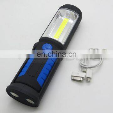 Adjusting Stand Magnetic Hook Swiveling LED Flashlight Emergency Work Light photo-3