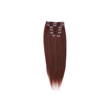 Aligned Weave Unprocessed Malaysian 10inch - 20inch Clip In Hair Extension 14 Inch