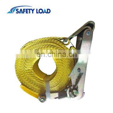 2 Inch B/S 5000KG Galvanized Ratchet Buckle Tie Down Straps