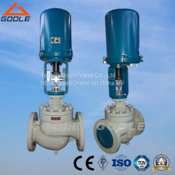 Electric  Control  Valve  with  Globe  Type    Single Seat