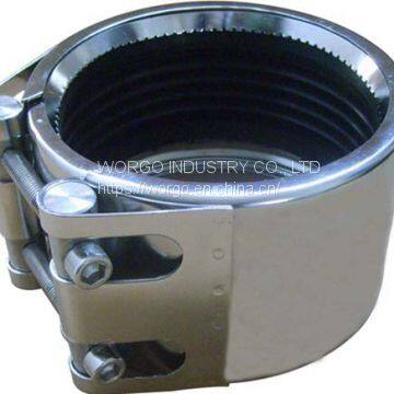 Restrained Pipe Coupling with Gear Ring