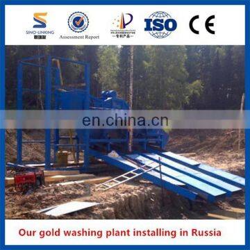 High Manganese Steel Professinal Gold Washing Machine Manufacture Sinolinking photo-3