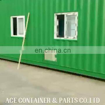 simple design container house 40ft home with bathroom customizable container home