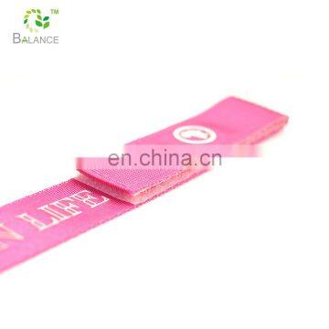 Buckle nylon strap with hook and loop custom logo strap hook loop belt heavy duty strap