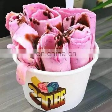 High quality Fried ice cream machine, can make Roll fry ice cream machine price