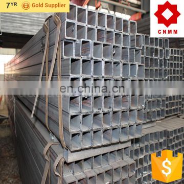 MS ERW Black Rectangular And Square Hollow Section Steel Pipe / Tubes (RHS/ SHS)