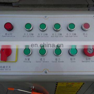 Aluminium Doors Window Manufacturing LDXWE End Milling Machine Multi Profiles One Time (five Cutters )milling Machine Price List photo-4