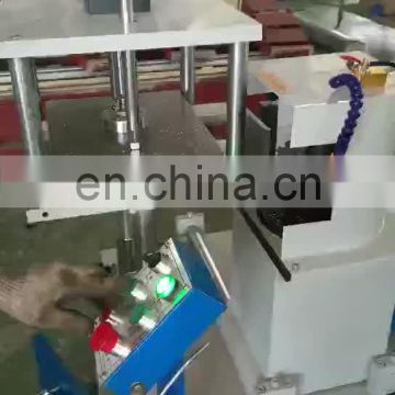 Aluminum upvc end milling machine for window and door