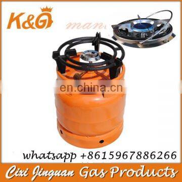 Brand New Empty Gas Cylinder 6 kg LPG Products Camping with Cooker Burner Price Kenya Market