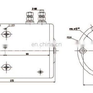 Hydraulic 1.6KW Direct Drive Motor 12V DC Electric Motor 3000RPM photo-6