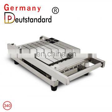 Germany Manual Chocolate Cake Guitar Bar Cutting Machine Commercial Double Arm Manual Chocolate Grid Cutter Slicer