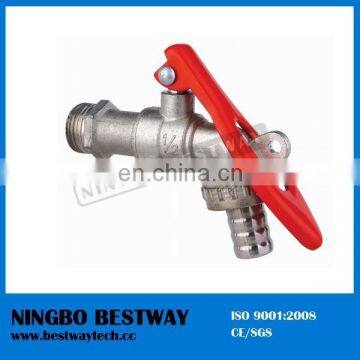 Nickel Plated Brass Lockable Bibcock With PTFE Lock photo-2