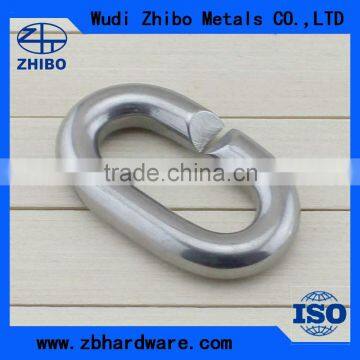 Top grade AISI304 316 anchor chain link/ C shape marine ring