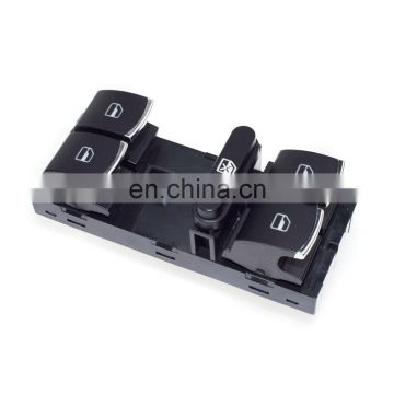 CHROME MASTER WINDOW SWITCH 10PIN 5ND959857 FOR VW GOLF JETTA GTI MK5 MK6 For PASSAT 3C B6