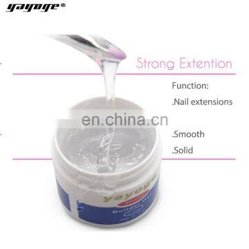 YAYOGE 56g Nail Builder Gel UV Led Fast Nail Extended Base Top Coat Hard Jelly Gel Nail Art Tool photo-3