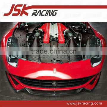 REZ STYLE CARBON FIBER FRONT LIP FOR FERRARI F12 BERLINETTA(JSK111206)