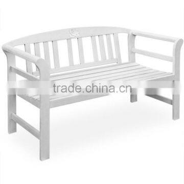 White wash color furniture - new design bench - outdoor furniture