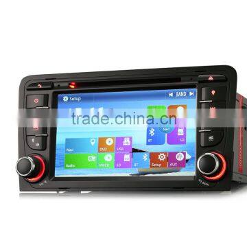 Erisin ES7047A 7" Auto Radio 2 Din Car Media Player for A3 S3 RS3 RNSE-PU