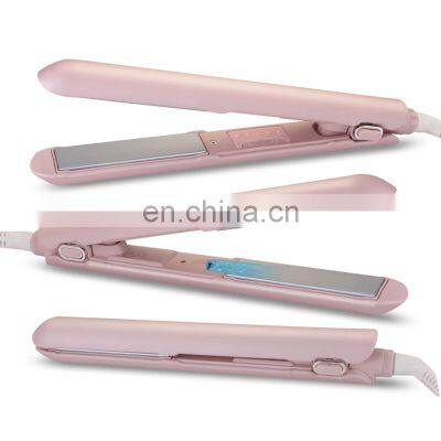 2 in 1 Hot selling professional fast hair straightener ceramic coating electric hair straightener