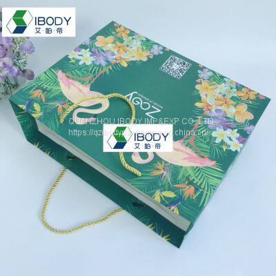 Wholesales Custom Logo Printed Clothing Packaging Shopping Kraft Gift Paper Bag photo-3