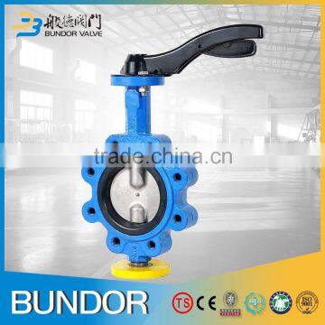 Manual Api Standard Wafer Type Double Stem Butterfly Valve Manufacturers photo-2