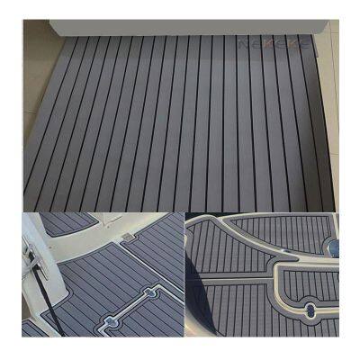 120 x 240 CM Dark Grey +Black Seam Line EVA Foam Sheet Ship Eva Cheap Outdoor Decking photo-4