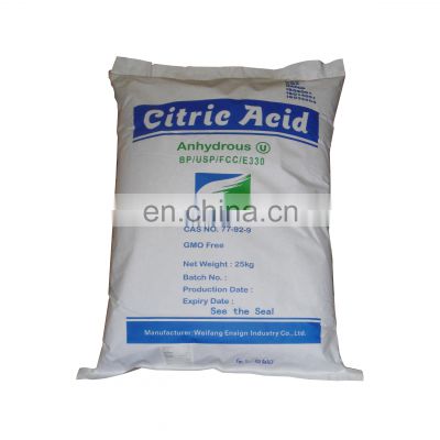 citric acid anhydrous ttca/ensign/rzbc/cofco/union brand