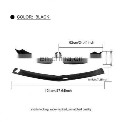 S Class B Style Carbon Fiber Front Lip Spoiler for Mercedes Benz S-Class S500 S550 Coupe 2-Door 14-17 photo-5