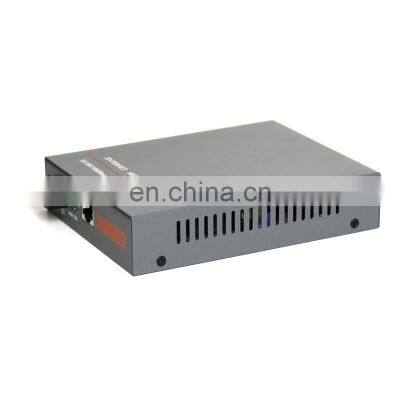 1 Pair Gigabit Fiber Optic Media Converter 1000Mbps Single Mode Single Fiber SC Port 20KM HTB-4100 Fiber Media Converter photo-5