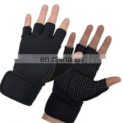 HANDLANDY leather cycling motorcycle bicycle gloves fitness training gloves sports cross training gloves