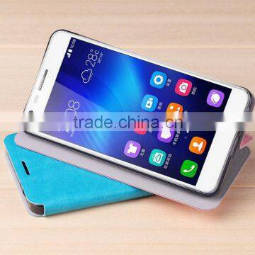 MOFi Case Funda Celular Housing for Huawei G628, Phone Handset Coque Leather Flip Back Cover for Huawei Ascend G628 photo-2