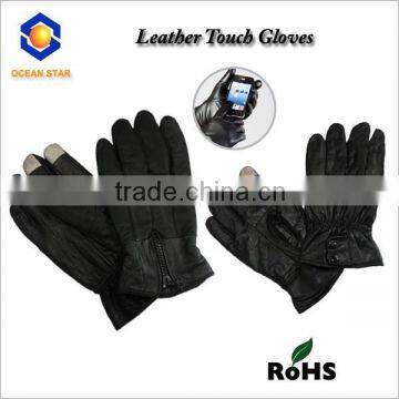 unisex winter Leather smart gloves