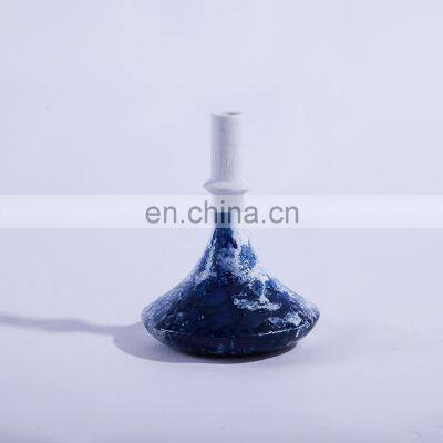 Wholesale Ceramic Decoration Chinese Handmade Pottery Blue And White Porcelain Vase For Home Decor photo-4