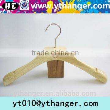 YY0526 Manufactory Custom Fancy White Wooden Coat Hanger photo-6