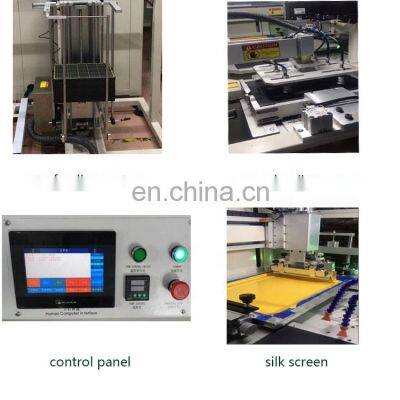 Full Auto 1 Single Color Flat Pvc Film Panel Plate Machinery Silk Screen Printing Machine photo-5