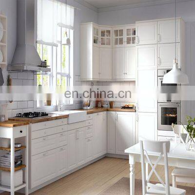 Budget ready built painting mdf kitchen cabinet unit