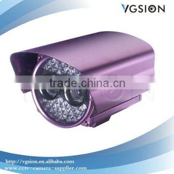 double ccd lens ir waterproof camera,80M night vision