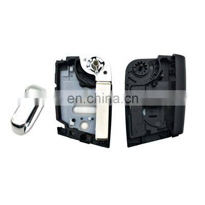 3 Buttons Flip Remote Cover Car Key Shell Housing Blank For VW MK7 Golf 7 Skoda Octavia Seat Passat Skoda Leon Auto Key photo-4