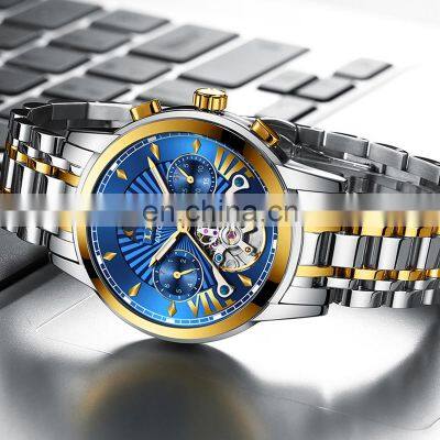 Lige 9968 Reloj Mescanico Automatic Mechanical Watch Waterproof Luxury Tourbillon Men Wristwatches photo-2