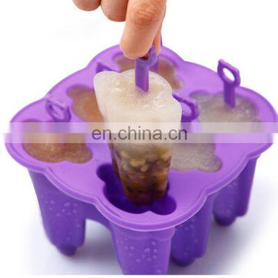 Hot Sale Silicone Reusable Popsicle Sets Plastic Injection Mold for Silicone Ice Cream Cheap for Sale Inject Mold Plastic photo-5