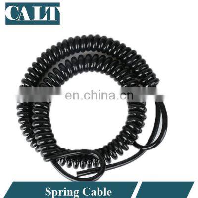 CALT Type of Spiral Coiled Cable for CNC Handheld Encoder Manual Pulse Generator MPG photo-4