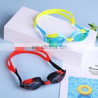 Professional Children Silicone Eye Protection Swim Goggles Anti-fog UV kids Sports Eye wear Swimming Glasses