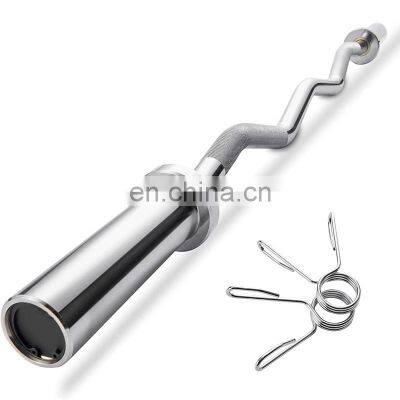 Gym Barra 45Lbs 7Ft Weight Lifting Black Power Pink 20Kg Bar 15Kg Weightlifting Weight Barbell Bar photo-4