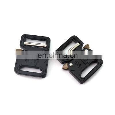 Fashion Design Exquisite Appearance Custom Logo Durable Zinc Alloy Side Release Buckle For Men Belts photo-2