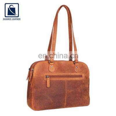 Cotton Sheeting Lining Material Stylish Look Modern Design Fashionable Women Genuine Leather Handbag Manufacturer