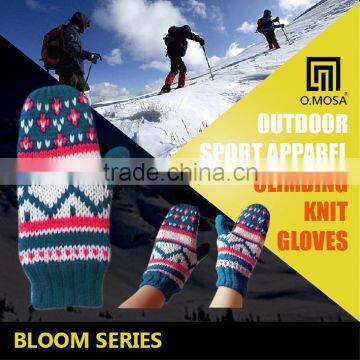 OM2867 O.MOSA 3G Acrylic Jacquard Winter Mittens Gloves photo-6
